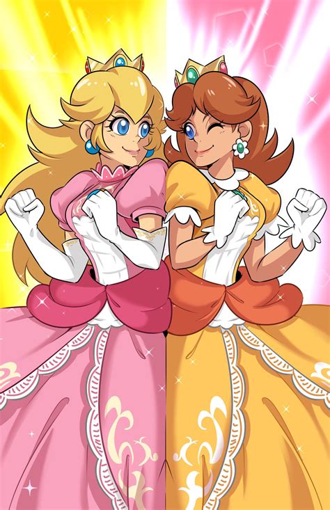 princess peach and daisy|Princess Peach 